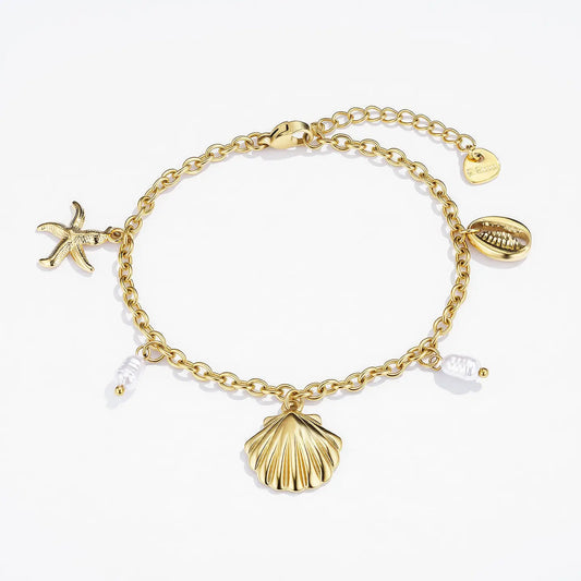 Océan Armband in Gold